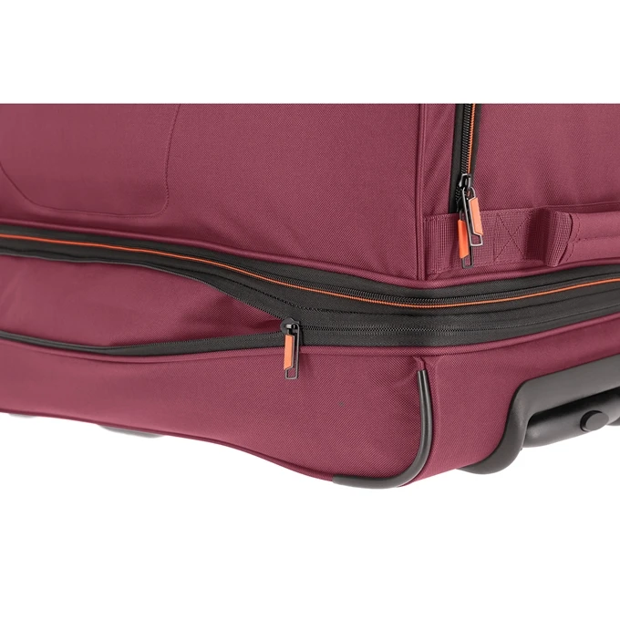 Travelite Basics Wheeled Duffle 70 Expandable Dark Red 8 Travelite Basics Wheeled Duffle 70 Expandable Dark Red - Afbeelding 6