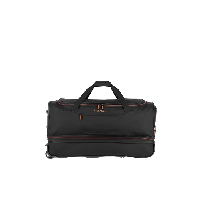 Travelite Basics Wheeled Duffle 70 Expandable Black 6 Travelite Basics Wheeled Duffle 70 Expandable Black - Afbeelding 4