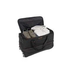 Travelite Basics Wheeled Duffle 70 Expandable Black 21 Travelite Basics Wheeled Duffle 70 Expandable Black -Reisopslagwinkel image 2166