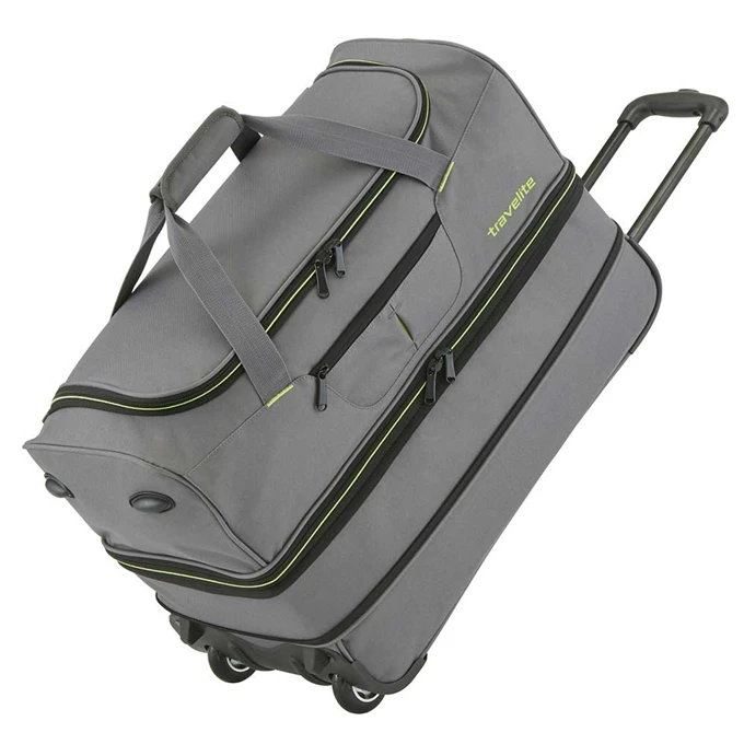 Travelite Basics Wheeled Duffle 70 Expandable Black 14 Travelite Basics Wheeled Duffle 70 Expandable Black - Afbeelding 12