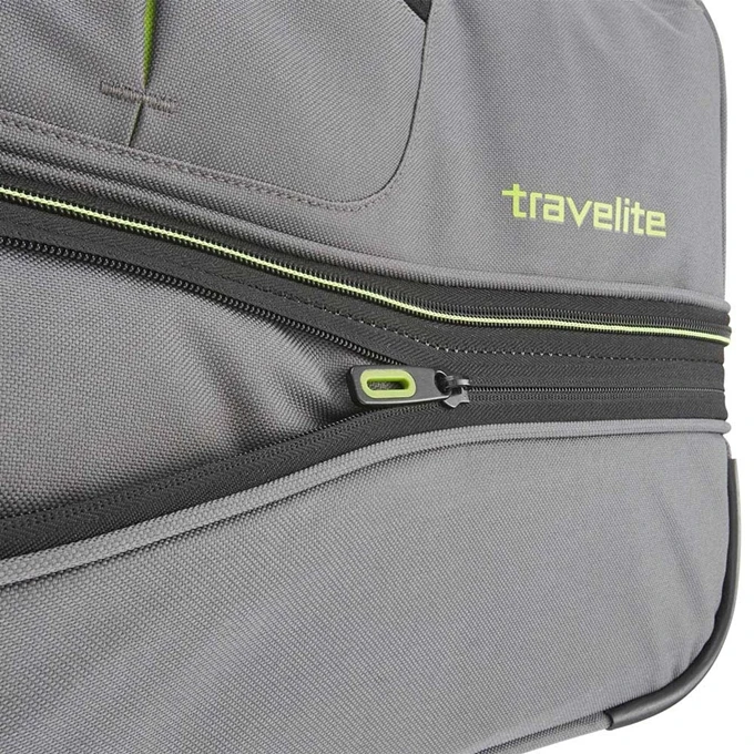 Travelite Basics Wheeled Duffle 70 Expandable Black 15 Travelite Basics Wheeled Duffle 70 Expandable Black - Afbeelding 13