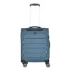 Travelite Skaii 4 Wheel Trolley S Blue -Reisopslagwinkel image 2214