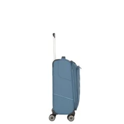 Travelite Skaii 4 Wheel Trolley S Blue -Reisopslagwinkel image 2218