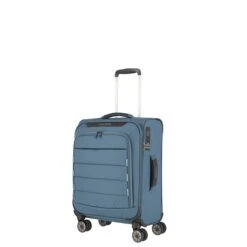 Travelite Skaii 4 Wheel Trolley S Blue -Reisopslagwinkel image 2219
