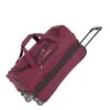 Travelite Basics Wheeled Duffle 55 Expandable Dark Red 2 Travelite Basics Wheeled Duffle 55 Expandable Dark Red -Reisopslagwinkel image 2244