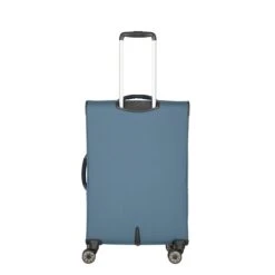 Travelite Skaii 4 Wheel Trolley M Expandable Blue -Reisopslagwinkel image 2333