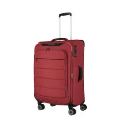 Travelite Skaii 4 Wheel Trolley M Expandable Red -Reisopslagwinkel image 2355
