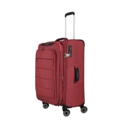 Travelite Skaii 4 Wheel Trolley M Expandable Red -Reisopslagwinkel image 2356