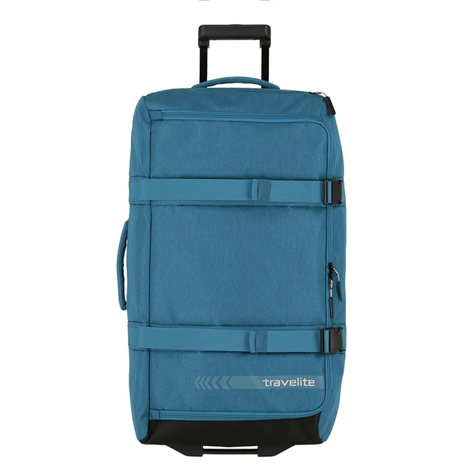 Travelite Kick Off Wheeled Duffle L Petrol 3 Travelite Kick Off Wheeled Duffle L Petrol