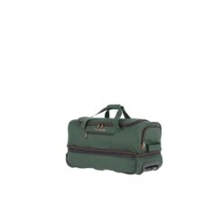 Travelite Basics Wheeled Duffle 55 Expandable Dark Green -Reisopslagwinkel image 2401