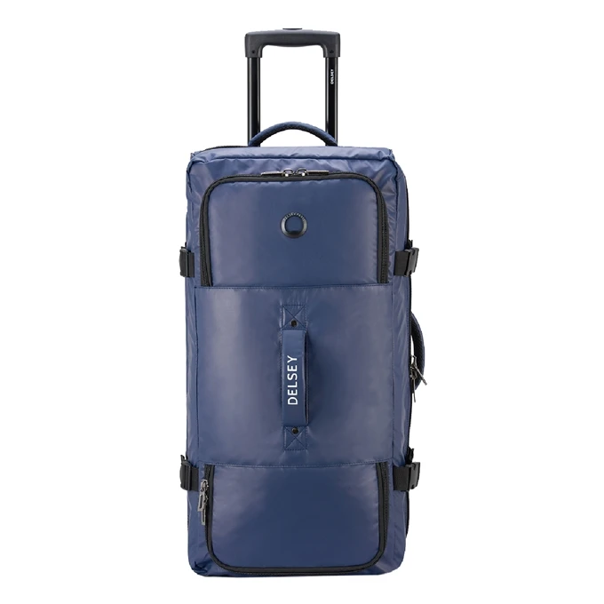 Delsey Raspail 2-Wheel Trolley Duffle Bag 73 Blue 3 Delsey Raspail 2-Wheel Trolley Duffle Bag 73 Blue