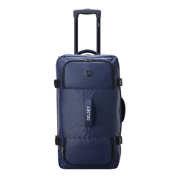 Delsey Raspail 2-Wheel Trolley Duffle Bag 64 Blue 3 Delsey Raspail 2-Wheel Trolley Duffle Bag 64 Blue