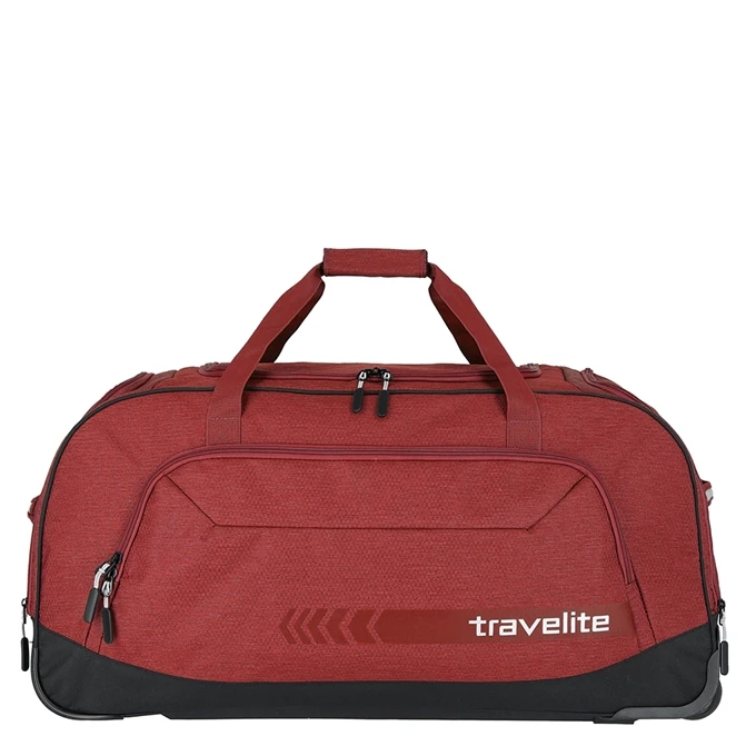 Travelite Kick Off Wheeled Duffle Red 5 Travelite Kick Off Wheeled Duffle Red - Afbeelding 3