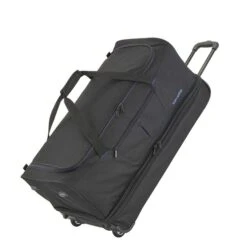 Travelite Basics Wheeled Duffle 55 Expandable Black -Reisopslagwinkel image 2555