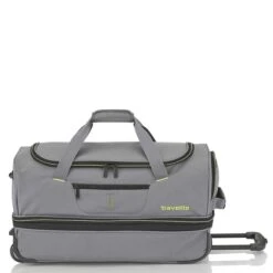 Travelite Basics Wheeled Duffle 55 Expandable Black -Reisopslagwinkel image 2557