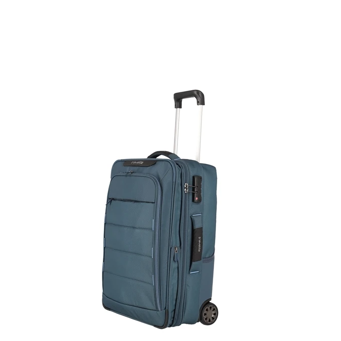 Travelite Skaii 2 Wheel Hybrid Trolley S Expandable Blue 8 Travelite Skaii 2 Wheel Hybrid Trolley S Expandable Blue - Afbeelding 6