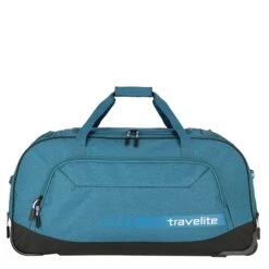 Travelite Kick Off Wheeled Duffle Petrol -Reisopslagwinkel image 2586