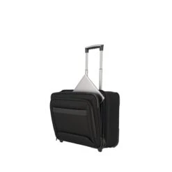 Travelite Meet 2 Wheel Business Trolley Black -Reisopslagwinkel image 2595