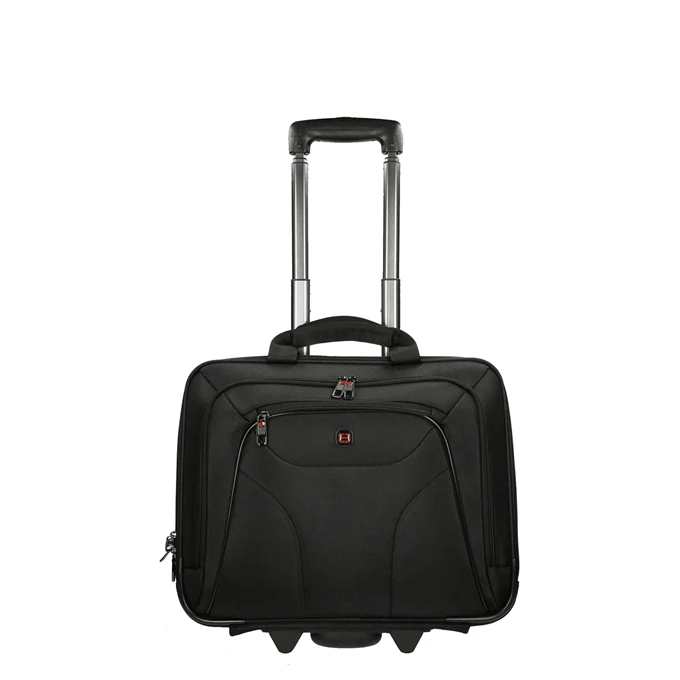 Enrico Benetti Cornell 27L Laptop Trolley 17'' Zwart 3 Enrico Benetti Cornell 27L Laptop Trolley 17'' Zwart