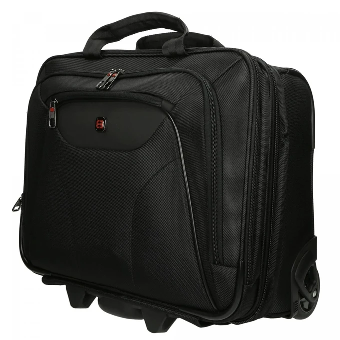 Enrico Benetti Cornell 27L Laptop Trolley 17'' Zwart 6 Enrico Benetti Cornell 27L Laptop Trolley 17'' Zwart - Afbeelding 4