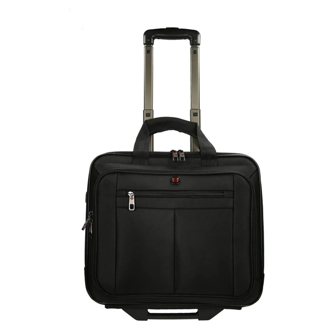Enrico Benetti Cornell 24L Laptop Trolley 17'' Zwart 3 Enrico Benetti Cornell 24L Laptop Trolley 17'' Zwart