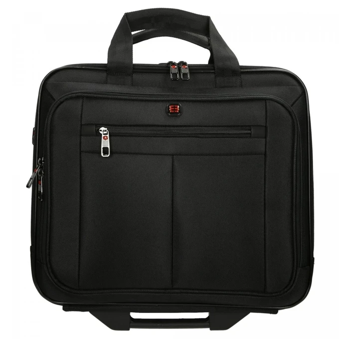 Enrico Benetti Cornell 24L Laptop Trolley 17'' Zwart 5 Enrico Benetti Cornell 24L Laptop Trolley 17'' Zwart - Afbeelding 3
