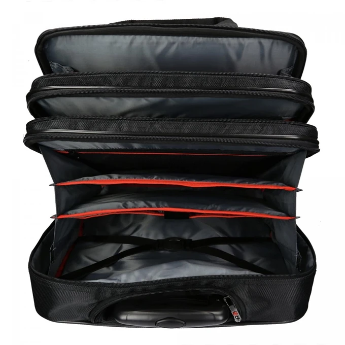 Enrico Benetti Cornell 24L Laptop Trolley 17'' Zwart 8 Enrico Benetti Cornell 24L Laptop Trolley 17'' Zwart - Afbeelding 6