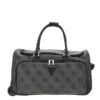 Guess Berta Wheeled Duffel Coal Logo -Reisopslagwinkel image 2671