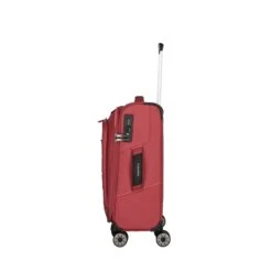 Travelite Skaii 4 Wheel Trolley S Red -Reisopslagwinkel image 2734