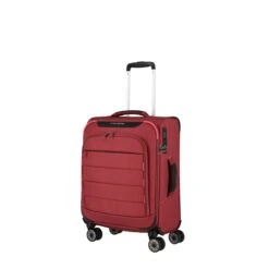 Travelite Skaii 4 Wheel Trolley S Red -Reisopslagwinkel image 2736