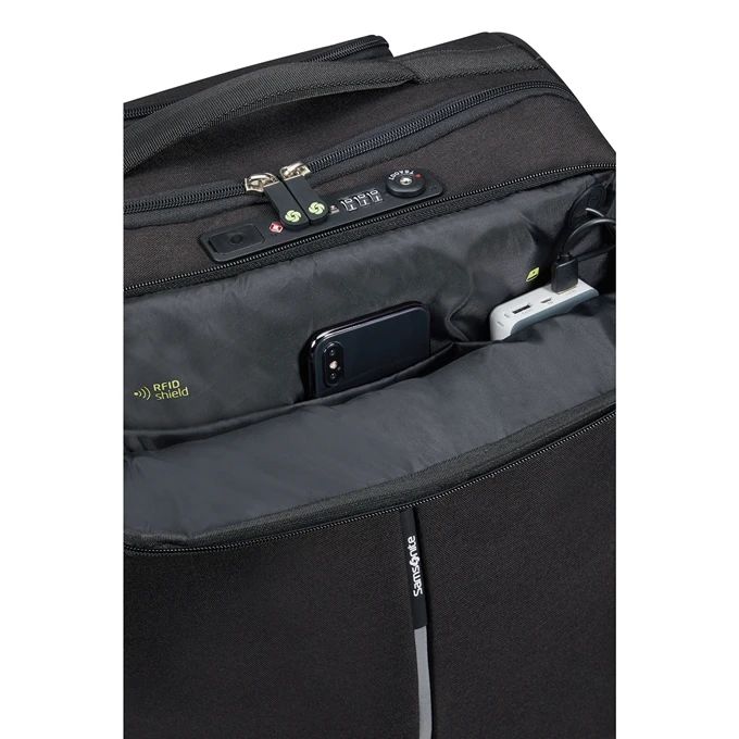 Samsonite Securipak Duffle/Wheels 55 Black Steel 10 Samsonite Securipak Duffle/Wheels 55 Black Steel - Afbeelding 8