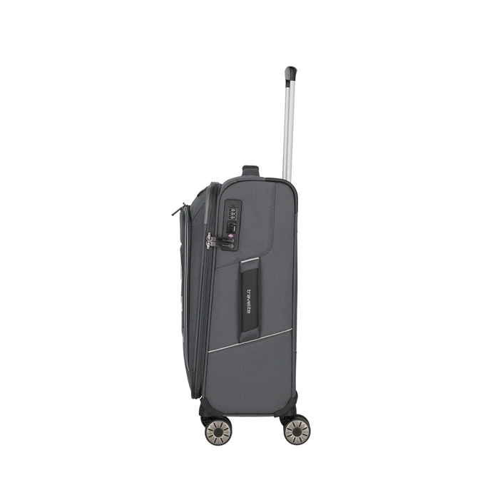 Travelite Skaii 4 Wheel Trolley S Anthracite 6 Travelite Skaii 4 Wheel Trolley S Anthracite - Afbeelding 4