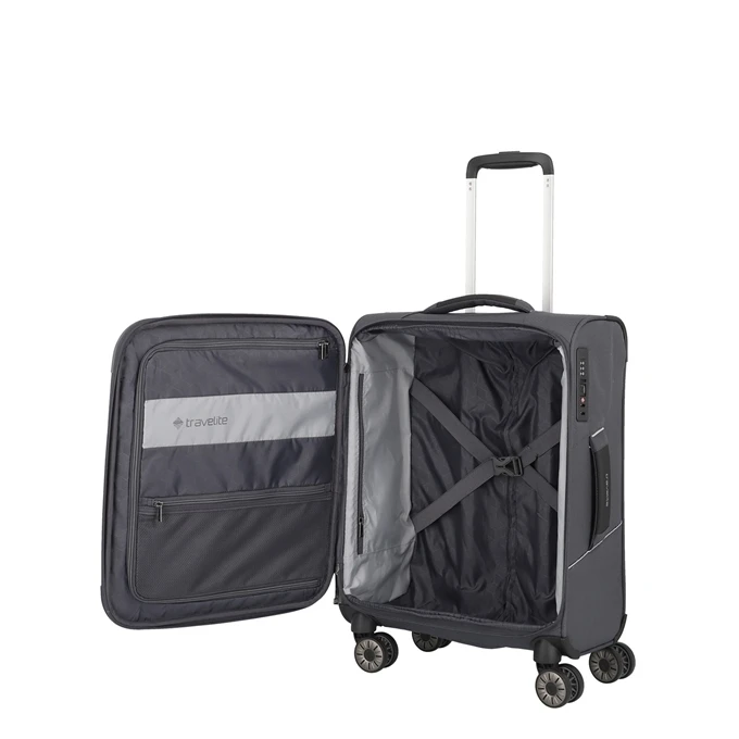 Travelite Skaii 4 Wheel Trolley S Anthracite 9 Travelite Skaii 4 Wheel Trolley S Anthracite - Afbeelding 7