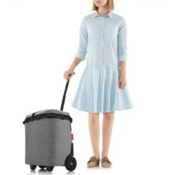 Reisenthel Shopping Carrycruiser Iso Twist Silver -Reisopslagwinkel image 2927
