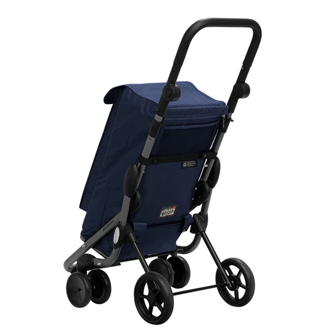 Playmarket Go Up Premium Boodschappentrolley Blauw 6 Playmarket Go Up Premium Boodschappentrolley Blauw - Afbeelding 4
