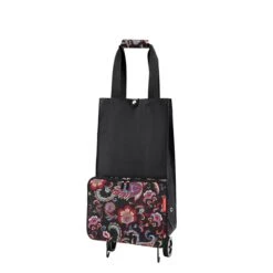 Reisenthel Shopping Foldable Trolley Paisley Black