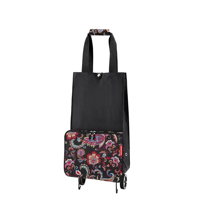 Reisenthel Shopping Foldable Trolley Paisley Black 2 Reisenthel Shopping Foldable Trolley Paisley Black