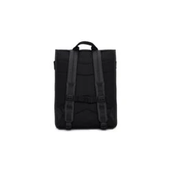 Rains Trail Rolltop Backpack W3 Black -Reisopslagwinkel image 3436