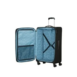 American Tourister Pulsonic Spinner 81 EXP Asphalt Black -Reisopslagwinkel image 35