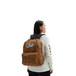 Vans Wm Realm Backpack Golden Brown/black -Reisopslagwinkel image 3651