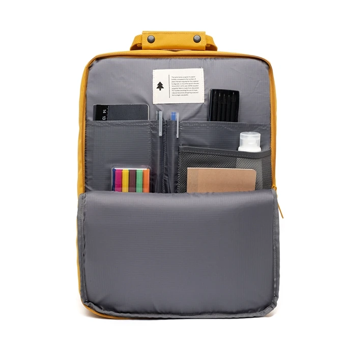 Lefrik Daily Laptop Backpack 15'' New Mustard 6 Lefrik Daily Laptop Backpack 15'' New Mustard - Afbeelding 4