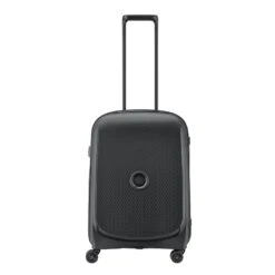 Delsey Belmont Plus 4 Wheel Cabin Trolley 55 Black