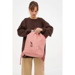 Lefrik Scout Backpack Metal Hook Dust Pink -Reisopslagwinkel image 3823