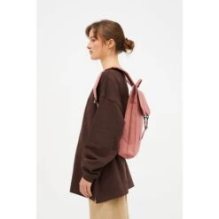 Lefrik Handy Backpack Metal Dusty Pink -Reisopslagwinkel image 3973