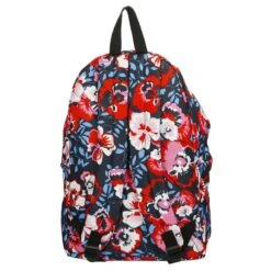 Enrico Benetti Andorra Backpack Red Pink Flower -Reisopslagwinkel image 4051