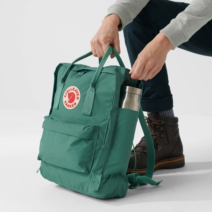 Fjallraven Kanken Rugzak Sky Blue-light Oak 8 Fjallraven Kanken Rugzak Sky Blue-light Oak - Afbeelding 6