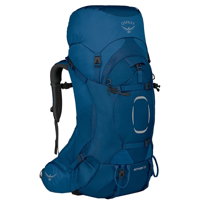 Osprey Aether 55 Backpack L/XL Deep Water Blue 3 Osprey Aether 55 Backpack L/XL Deep Water Blue
