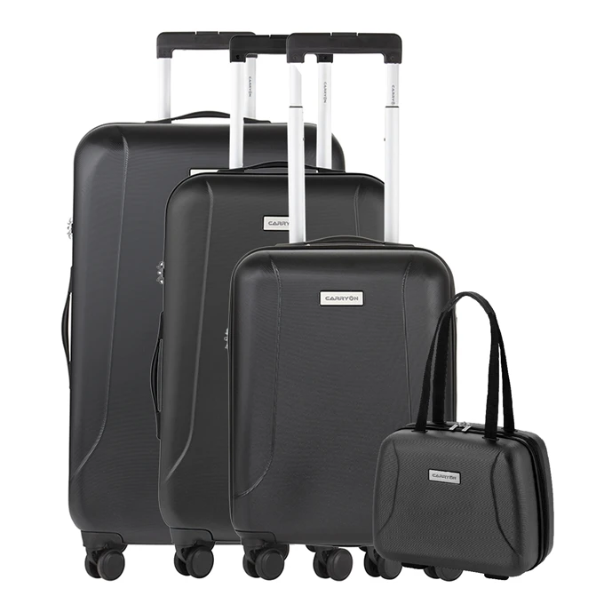 CarryOn Skyhopper 4-Delige Kofferset Beautycase/S/M/L Black 3 CarryOn Skyhopper 4-Delige Kofferset Beautycase/S/M/L Black