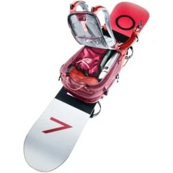 Deuter Freerider 28 SL Backpack Currant-maron -Reisopslagwinkel image 4351