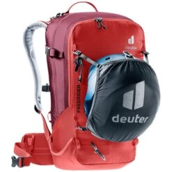 Deuter Freerider 28 SL Backpack Currant-maron -Reisopslagwinkel image 4353
